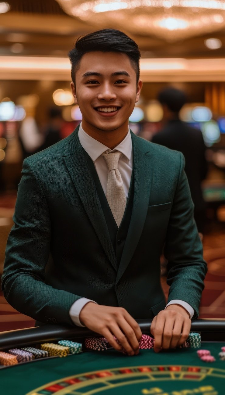 Antarmuka Auto Roulette dengan layar taruhan otomatis di omi slot
