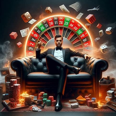 Meja French Roulette dengan dealer langsung di studio omi slot